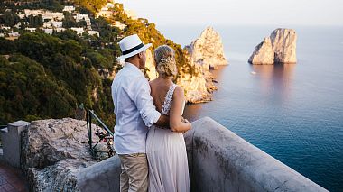 Видеограф Joseph Del Pozo, Милан, Италия - Wedding at Capri (Italy), аэросъёмка, музыкальное видео, свадьба