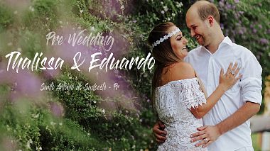 Videographer Willian Mateus from Salto do Lontra, Brazil - Thalissa e Eduardo - Pre Wedding, engagement, humour, musical video, wedding