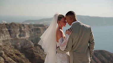 Βιντεογράφος Dimitris Nioras από Θήρα, Ελλάδα - Molly & Joel Wedding in Santorini, wedding