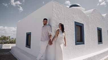 Відеограф Dimitris Nioras, Тира, Греція - Iliana & Alexandros Greek Cinematic Wedding in Santorini, wedding