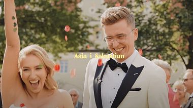 Videograf Beshamel Weddings din Wrocław, Polonia - Asia i Sebastian - Zamek Topacz, nunta