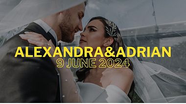 Bükreş, Romanya'dan Burlacu' Studio kameraman - Alexandra&Adrian, düğün
