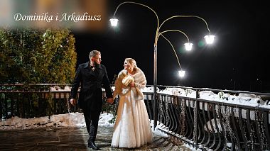 Videógrafo Edemstudio de Cracóvia, Polónia - Dominika i Arkadiusz. Czarujące wesele zimą 2024 roku, wedding