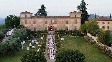 Видеограф Alessandro Testa, Пезаро, Италия - Wedding in Tuscany | Villa Lilliano Medicea, свадьба