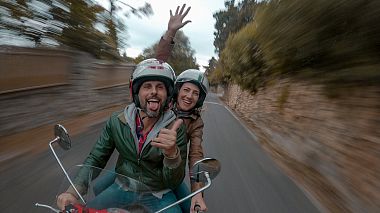 Videógrafo Matteo Rossi de Roma, Itália - Roberto e Roberta, due cuori in corsa, engagement, wedding