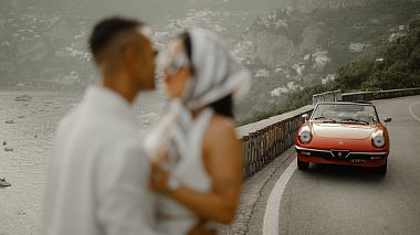 One day. One car. One story. Emanuel e Greta from Positano, wedding