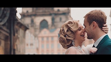 Videographer Deluxe Film from Prague, Tchéquie - Wedding in Prague - Artem & Olga, drone-video, musical video, wedding