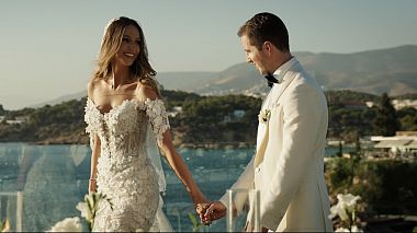 Відеограф Konstantinos Liopetas, Афіни, Греція - Kelly & Ergkys | A Black-Tie Wedding at Four Seasons Astir Palace, Athens, wedding