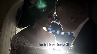 Videographer Zinet Studio from Ternopil', Ukraine - Gheorghe & Daniela | Same Day Edit, SDE, drone-video, wedding
