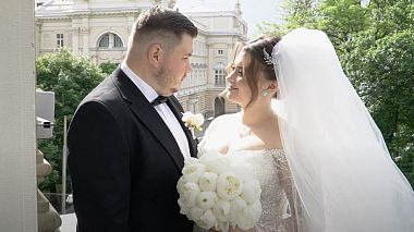 Lviv, Ukrayna'dan Demian Myhalyk kameraman - Ostap & Lilia, düğün, etkinlik
