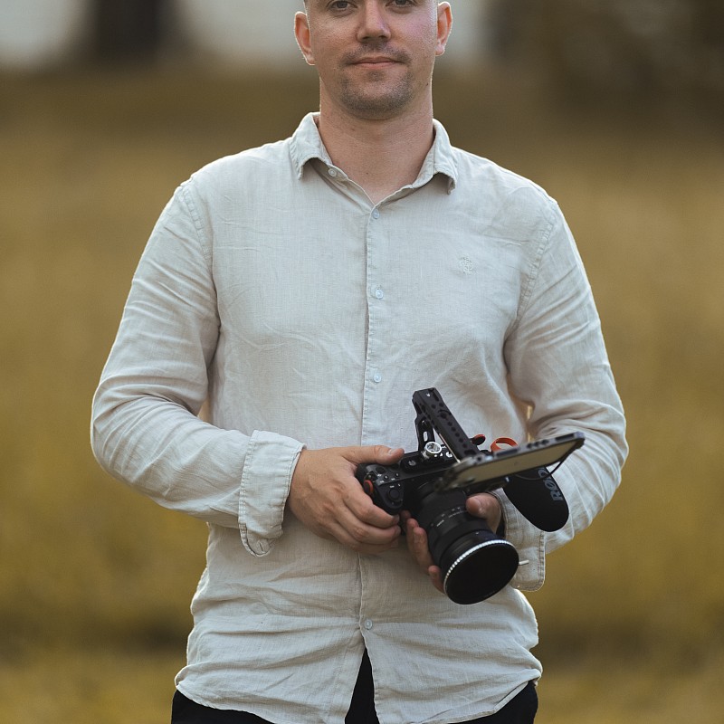 Videographer Mark Vodak