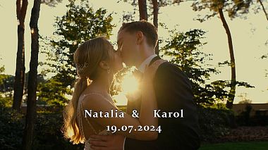 Videógrafo Magiczna Pamiątka de Kalisz, Polónia - N & K, drone-video, wedding