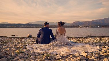 来自 米兰, 意大利 的摄像师 Alessandra Savi - Inspirational wedding video on Garda Lake, wedding