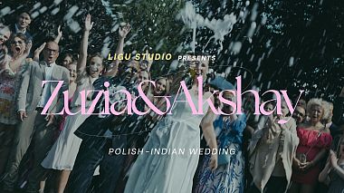 Videographer Ligu Studio from Posen, Polen - 🇵🇱 Polish-Indian Wedding 🇮🇳 | Zuzia&Akshay | Wedding Video | Młodzikowo | Wedding Highlights | 2024, wedding