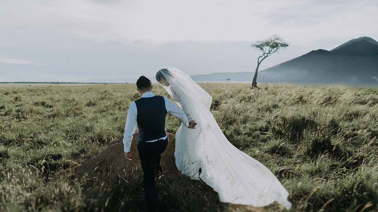 Masai Mara Elopement / Wedding Film in Kenya