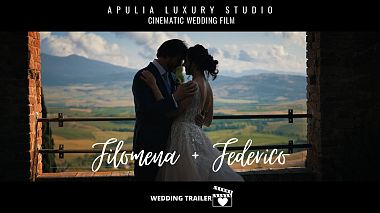 Videographer Caterina Vitiello from Lecce, Italie - FILOMENA + FEDERICO, wedding