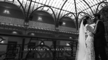 Видеограф Meraki  Weddings, Монтеррей, Мексика - Alexandra & Alejandro, аэросъёмка, лавстори, свадьба, шоурил, юбилей