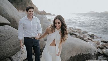 Видеограф Meraki  Weddings, Монтеррей, Мексика - Melissa & Paco | Mexican Actress Wedding in Acapulco, аэросъёмка, лавстори, свадьба