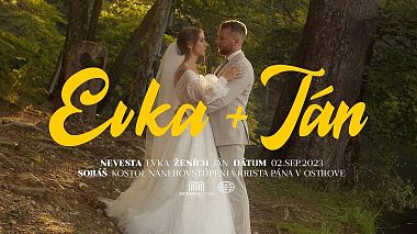 Videografo Moderne Films da Košice, Slovacchia - Evka a Ján, wedding