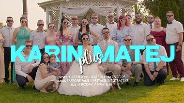 Видеограф Moderne Films, Кошице, Словакия - Karin a Matej, wedding