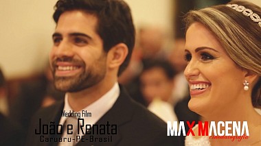 Видеограф Max Macena, Каруару, Бразилия - Wedding Film João e Renata, свадьба, событие