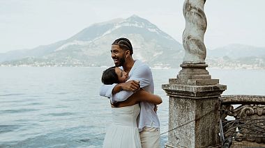 Видеограф Volo, Комо, Италия - Love from Florida on Lake Como., лавстори