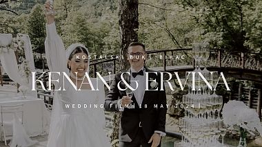 Bihać, Bosna Hersek'dan Nedim Fox Lookman kameraman - Ervina + Kenan - Wedding teaser I LOOKMAN FILM, düğün
