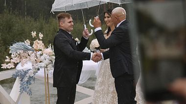 Відеограф Viacheslav Blinov, Астрахань, Росія - Дождь свадьбе не помеха, reporting, wedding