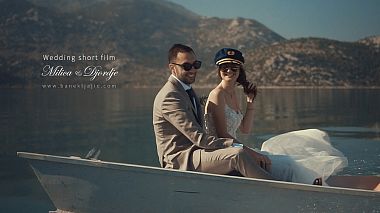 Videographer Bane Kljajic from Podgorica, Montenegro - Milica i Djordje Wedding day higlights, drone-video, event, wedding