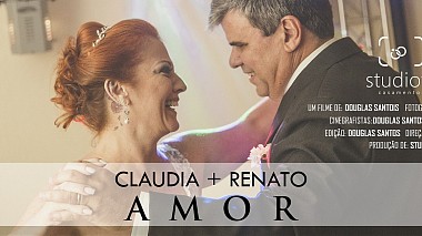 Βιντεογράφος Douglas Santos από Ρίο ντε Τζανέιρο, Βραζιλία - Claudia + Renato | AMOR, wedding