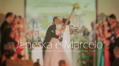 来自 埃雷欣, 巴西 的摄像师 Vitor  Trombetta - TRAILER ESPECIAL CASAMENTO - JANESKA E MARCELO, engagement, wedding