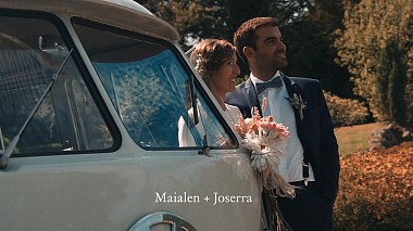 San Sebastián, İspanya'dan Raul Idigoras kameraman - MAIALEN + JOSERRA, düğün
