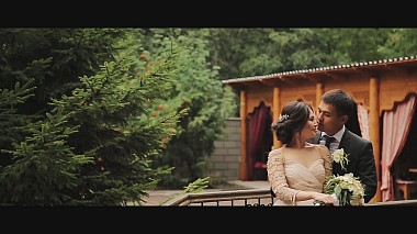 Видеограф Михаил Лидберг, Алматы, Казахстан - Wedding Day - Alia and Eldos, SDE, аэросъёмка, свадьба