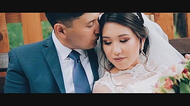 Videographer Mikhail Lidberg from Almaty, Kasachstan - Wedding day - Nurlan and Dina, SDE, drone-video, wedding