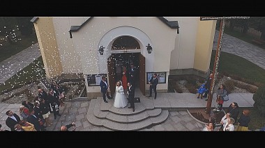 Видеограф PK video Films, Краков, Польша - Natalia & Mateusz, аэросъёмка, лавстори, репортаж, свадьба