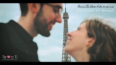 Videograf Sergio M.Villar din Bilbao, Spania - L’amour à paris, logodna, reportaj