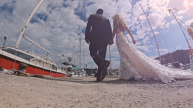 Videógrafo Thanasis Zavos de Grécia - Nick & Chara // The Highlights, drone-video, musical video, wedding