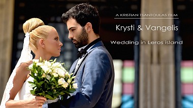 Videógrafo Kristian Tsantoulas de Atenas, Grecia - Wedding in Leros island - Trailer, wedding