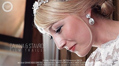 Видеограф Savvas Njovu Christides, Лимассол, Кипр - Dajana & Stavros - Film Trailer, свадьба, шоурил