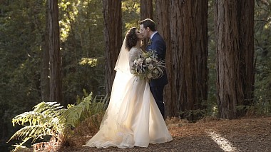 Видеограф Grover Films, Сан-Франциско, США - Betty & Jonathan’s Wedding in the Redwoods, California, свадьба