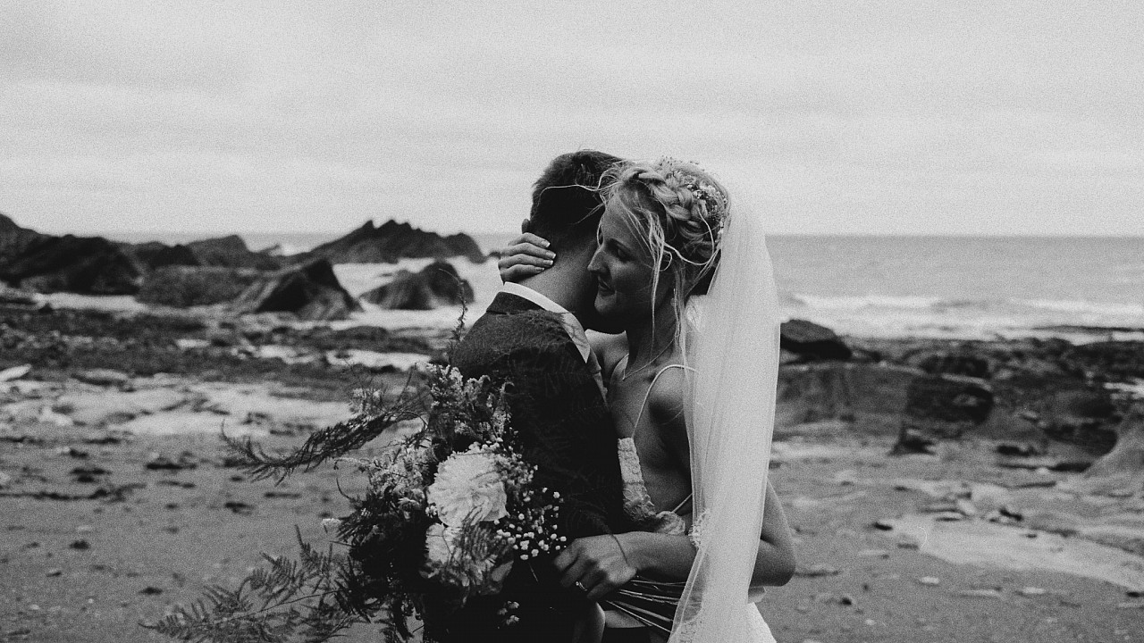 Tunnels Beaches Devon Wedding Video // Maddie + Nick