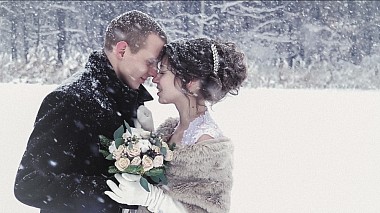 Videografo Alexander Trofimov da Orël, Russia - The Snow Wedding Movie, wedding