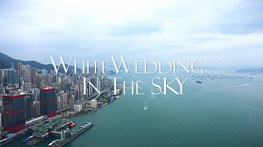 Відеограф Essie Chang, Гуанчжоу, Китай - White wedding in the sky - Owen + Ceci, wedding