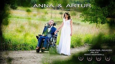 Videografo Mikab  Studio da Radom, Polonia - Anna & Artur | LOVE IS ALL YOU NEED, engagement, wedding
