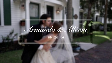 Βιντεογράφος Mike Lemus από Ορλάντο, Ηνωμένες Πολιτείες - Armando & Allison’s Wedding | Casa Monica Resort | Vault at the Treasury | St. Augustine, FL, wedding
