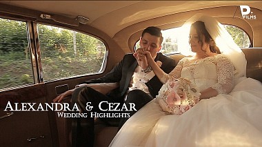 Videographer APFILMS  Romania from Galați, Rumunsko - Alexandra & Cezar - Wedding Highlights | www.apfilms.ro, event, wedding