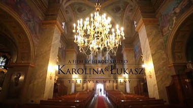Видеограф Łukasz Herod, Краков, Польша - Karolina + Łukasz - HEROD STUDIO, свадьба