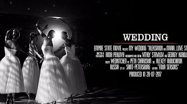 St. Petersburg, Rusya'dan Empire State Movie kameraman - Half-American wedding, düğün
