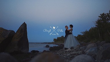 Видеограф Innar Hunt, Таллин, Эстония - Birgit & Pelle // wedding in Vihterpalu manor, Estonia, аэросъёмка, свадьба