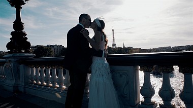 Видеограф Imagine Cinematography, Афины, Греция - Wedding in Paris, аэросъёмка, свадьба
